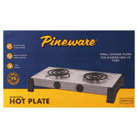 APP STOVE 2 PLATE SPIRAL 2000W PINEWARE