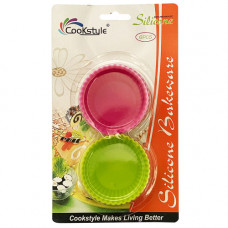 SILICONE MUFFIN CUPS 6PC SET