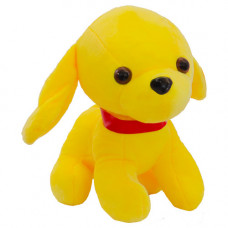 PLT DOG 17CM SITTING W/SCARF