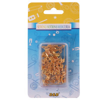 HABBY PINS SAFETY PINS  50s  GOLD
