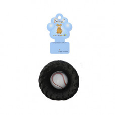 PET TOYS TYRE W/BALL TELEPOINT