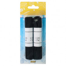 HABBY SHOE LACE BLACK 2s 120CM