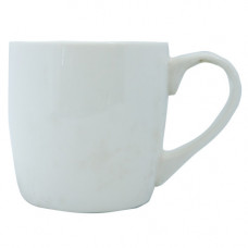 MUG COFFEE 9.5CM WIDE PLAIN WHITE