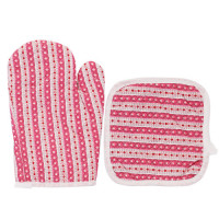 KITCHEN OVEN GLOVE W/POT HOLDER