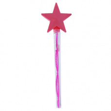 TOY BUBBLES W/LIGHT UP STAR 46CM 5RINGS