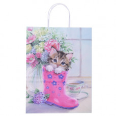 GIFT BAG 25.5X33X12XM ASSRTED PRINTS