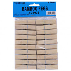 PEGS BAMBOO 40s 6CM TELEPOINT