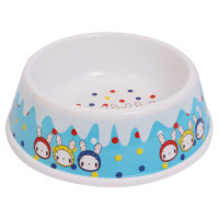 PET BOWL W/PRINT ROUND MED