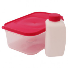 PL LUNCH BOX W/JUICE BOTTLE 13.5CMX20CM