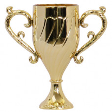 TROPHY PL CUP 14CM GOLD