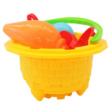 TOY BEACH SET 8PCS W/MINI ACC