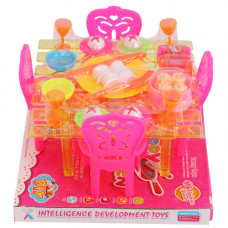 TOY DINING TABLE SET 27PCS NEON A8-67