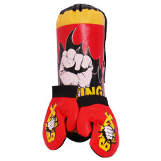 TOY BOXING SET 3PC MEW SPORT IN NET 2067