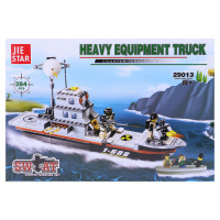 TOY BLOCK 284PCS HEAVY EQUIPMENT TRUCK