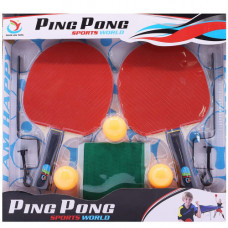 TOY TABLE TENNIS SET W/3BALLS 8PCS 663E