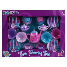 TOY KITCHEN PLAYSET W/POLKA DOTS 31PCS