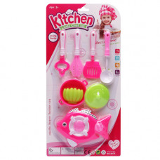 TOY GL KITCHEN PLAY SET 8PC
