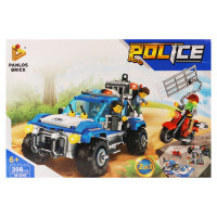 TOY BLOCK 398PCS POLICE 2IN1 681004B