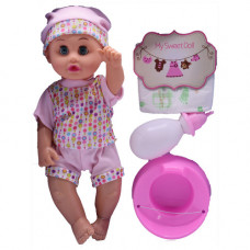 TOY DOLL SET W/SOUND/POTTY/DIAPER COCO