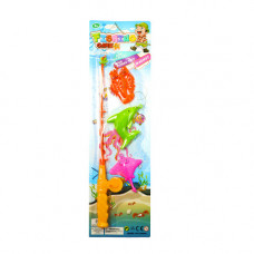 TOY FISHING GAME SEA CREATURES 4PCS