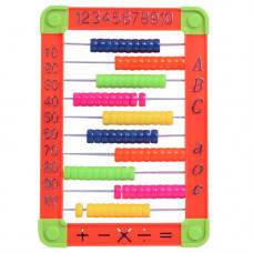 TOY ABACUS RECT 22X15.5CM MULTICOLOUR