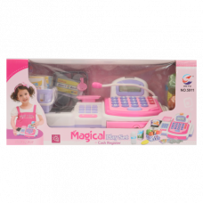 TOY BO CASH REGISTER SET W/SCANNER 5911