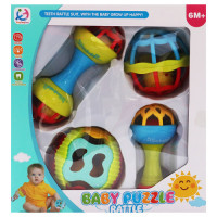 TOY BABY RATTLE 4PCS TOY BABY RATTLE 4PCS