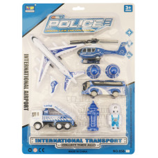 TOY POLICE ENFORCEMENT SET 8PCS 858-2