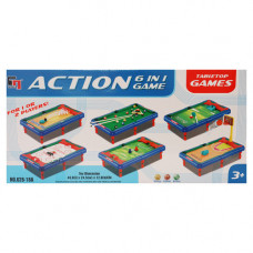 TOY TABLETOP GAME SET ACTION 6IN1