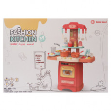 TOY BO KITCHEN SET W/LIGHT+SOUND+ACC
