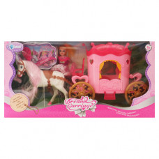 TOY DOLL W/HORSE AND CARRIAGE DREAM