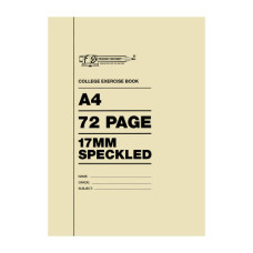 BK A4 72P SPECKLED 17MM (2093)