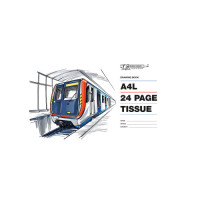 BK A4L 24P DRAWING TISSUE