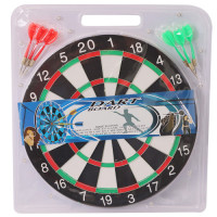 SPORT DART BOARD  W/6 DARTS