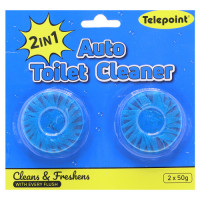 BLUE BUBBLE AUTO TOILET CLEANER TELEPOIN