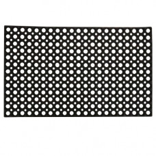 MAT RUBBER 31X19 BLK