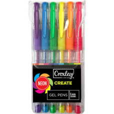 BTS PEN GEL 6s NEON COLOURS CROXLEY