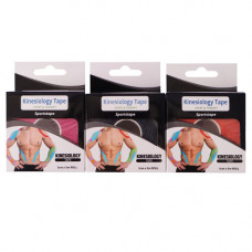 KINESIOLOGY TAPE 5CMX5M ASST COLS