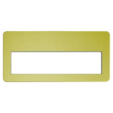 NAME BADGE MAGNETIC GOLD