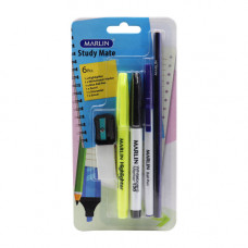 BTS STUDY MATE 6PC MARLIN CARDED