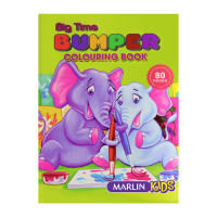 BK COLOURING  80PG BUMPER MARLIN
