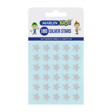 BTS STICKER STARS SILVER 180s