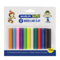 BTS MODELLING CLAY 12 COL 180G BTS MODELLING CLAY 12 COL 180G