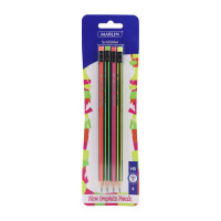 BTS PENCIL 4s HB GRAPHITE NEON BTS PENCIL 4s HB GRAPHITE NEON