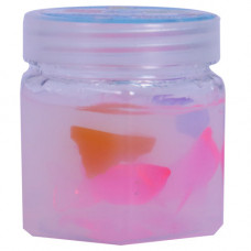 TOY SLIME DOLPHIN+CRYSTALS OCTAGON SHAPE