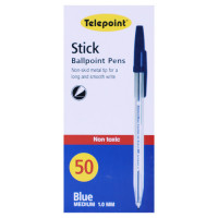 BTS PEN 50s TELEPOINT BALLPEN BLUE