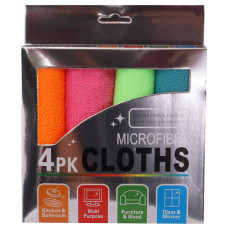 CLOTH M/FIBRE 4s 30X30cm BOXED