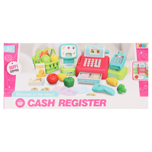 TOY BO CASH REGISTER W/ACCESSORIES 8352 TOY BO CASH REGISTER W/ACCESSORIES 8352