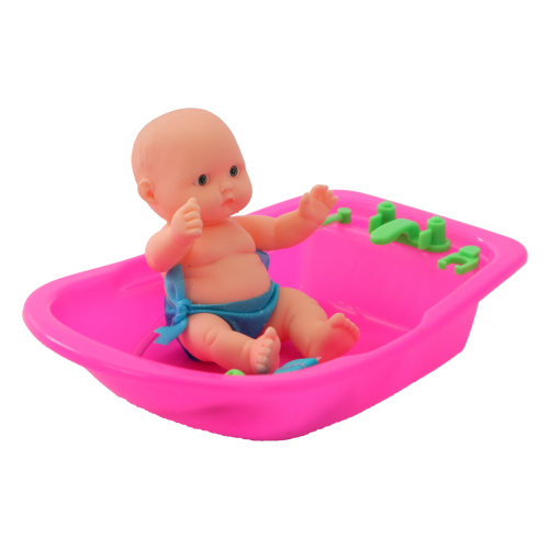 TOY DOLL W/BATH TUB SET BB-74 TOY DOLL W/BATH TUB SET BB-74