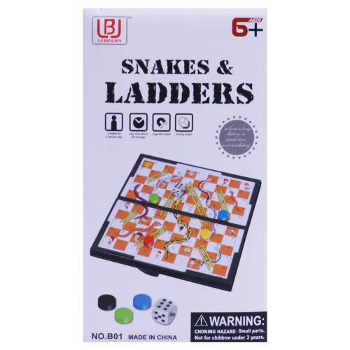 TOY GAME SNAKE AN LADDER MAGNETIC B01 TOY GAME SNAKE AN LADDER MAGNETIC B01